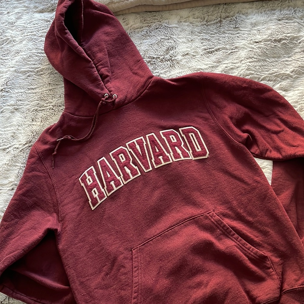 Harvard Embroidered Hoodie